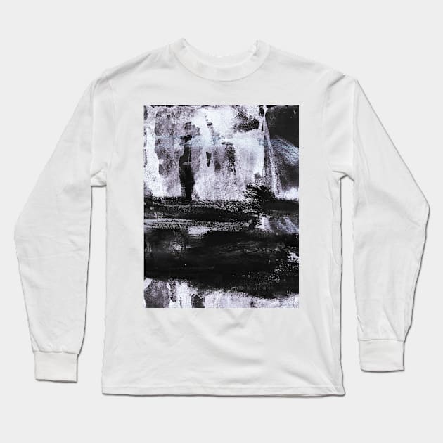 Abstract landscape Long Sleeve T-Shirt by bunlinked